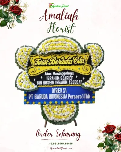 Papan Bunga Duka dharmawangsa