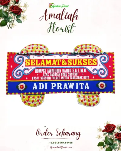 Karangan Bunga Ucapan Selamat dharmawangsa